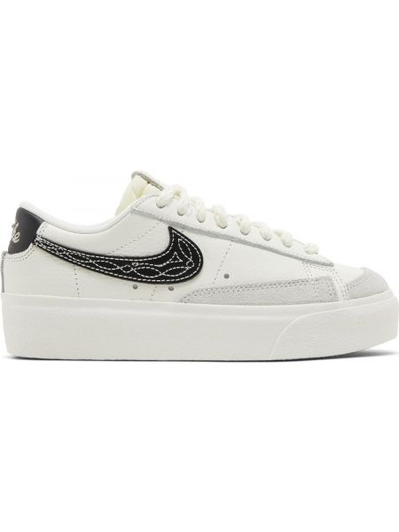 Кроссовки на платформе Nike Blazer белые