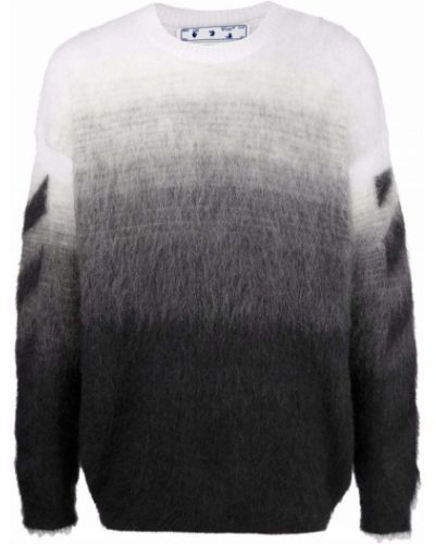 Jersey de tela jersey con efecto degradado Off-white