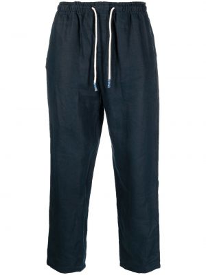 Rovné kalhoty Peninsula Swimwear modré