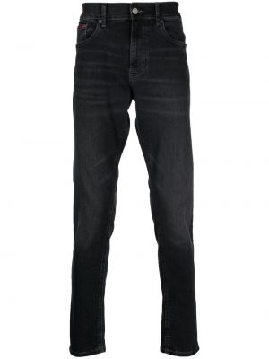 Høy midje stretch jeans Tommy Jeans svart