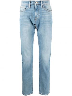 Bavlněné slim fit skinny džíny Frame
