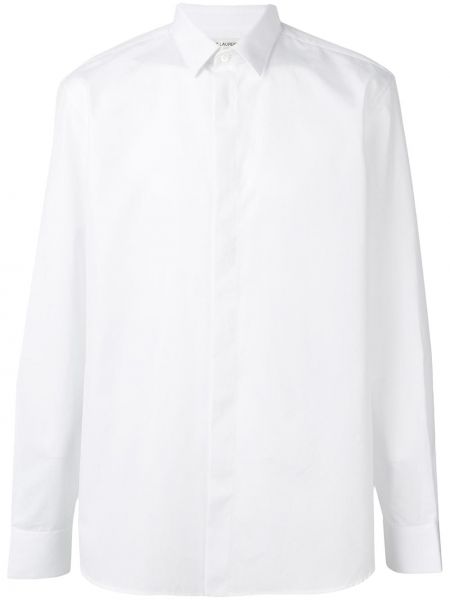 Риза Saint Laurent бяло