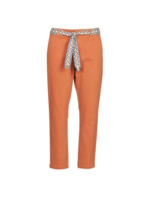 Chino nadrág Vero Moda narancsszínű