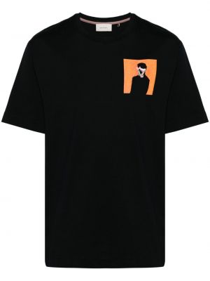 T-shirt aus baumwoll Limitato schwarz