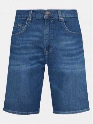 Priliehavé džínsové šortky Baldessarini