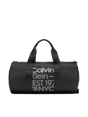 Potovalna torba Calvin Klein Jeans črna