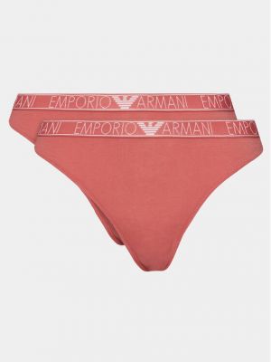 Pantaloni culotte Emporio Armani Underwear rosa