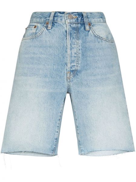 Jeans-shorts Re/done blå