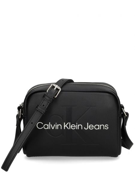 Çapraz çanta Calvin Klein Jeans siyah