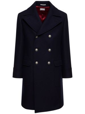Kašmírový vlněný kabát Brunello Cucinelli