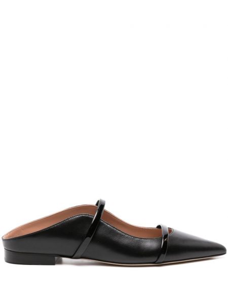 Mules en cuir Malone Souliers noir