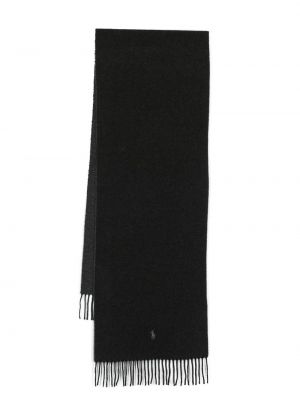 Haftowane rękawiczki bawełniane z długim rękawem Polo Ralph Lauren