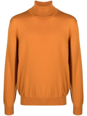 Vlněný svetr Fileria oranžový