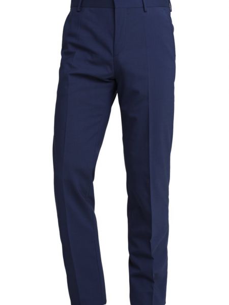 Spodnie Tommy Hilfiger Tailored niebieskie