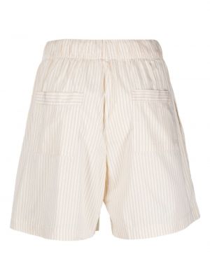 Shorts en coton à rayures Tekla