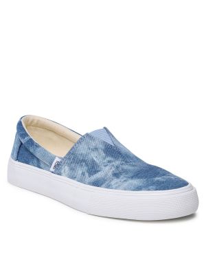 Slip on sneakers Toms kék