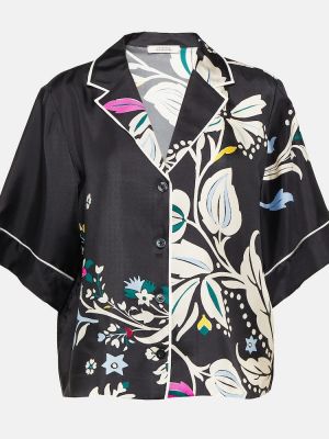 Svilena srajca s cvetličnim vzorcem Dorothee Schumacher