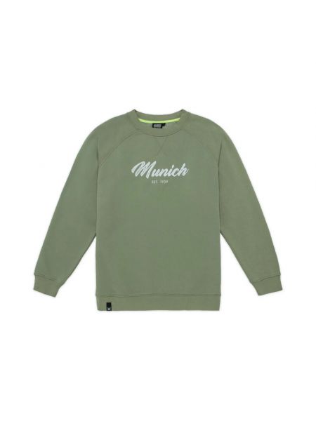 Bluza bawełniana Munich zielona