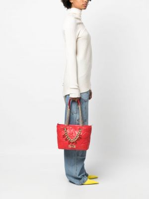 Leder shopper handtasche Versace Jeans Couture