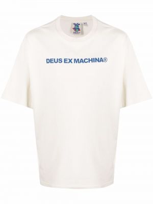 Camiseta de cuello redondo Deus Ex Machina blanco
