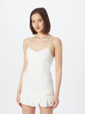 Košeľové šaty Superdry biela