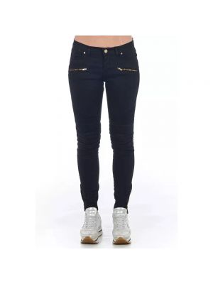 Skinny jeans Frankie Morello schwarz