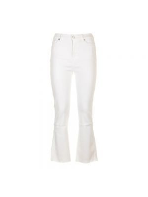 Białe jeansy skinny slim fit 7 For All Mankind