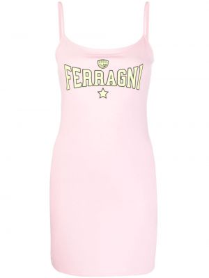 Mini ruha Chiara Ferragni - Rózsaszín