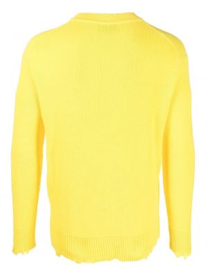 Pull en tricot Laneus jaune