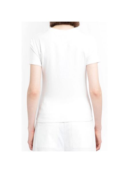 Koszulka bawełniana z modalu Thom Krom biała