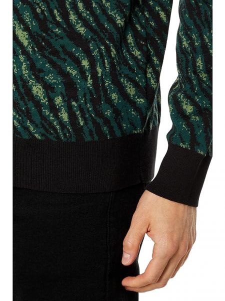 Жаккардовый свитер с принтом зебра Good Man Brand