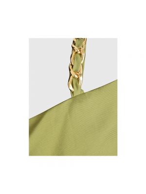 Długa spódnica Balmain zielona