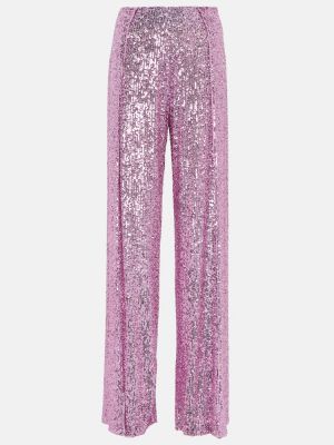 Pantalones con lentejuelas bootcut Tom Ford violeta