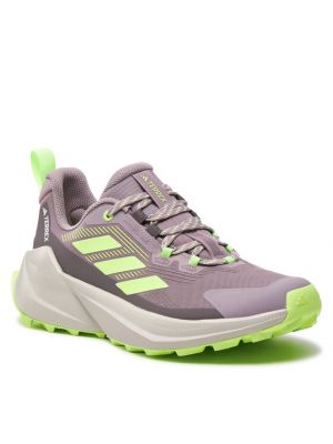 Trekingové topánky Adidas fialová