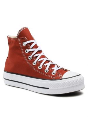 Sneakers με μοτίβο αστέρια με μοτίβο αστέρια Converse Chuck Taylor All Star κόκκινο