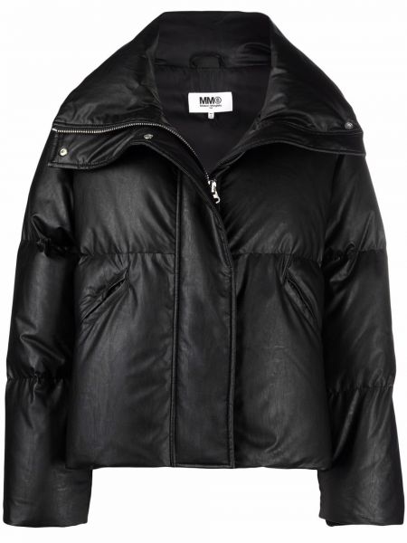 Chaqueta de plumas Mm6 Maison Margiela negro