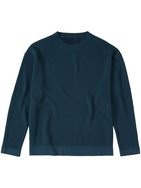 Pull col rond Closed bleu