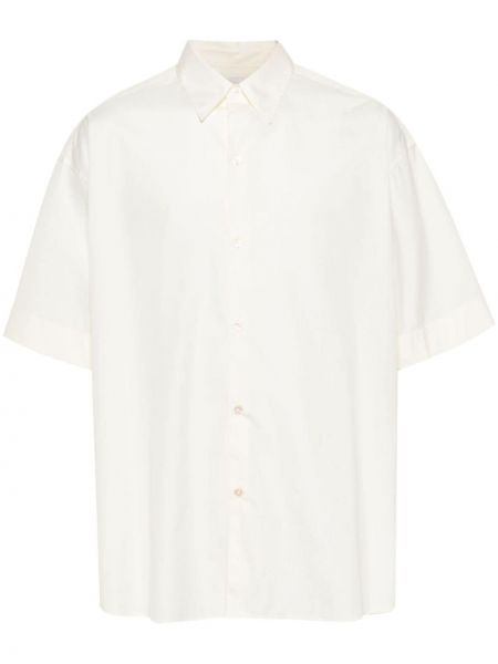 Camicia di cotone oversize Studio Nicholson Ltd bianco