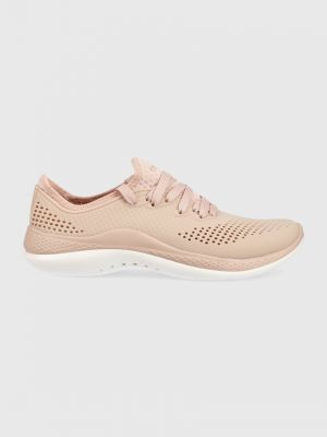 Różowe sneakersy Crocs