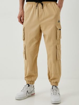 Бежевые брюки карго Modis