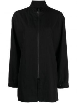 Jacke mit reißverschluss Yohji Yamamoto schwarz