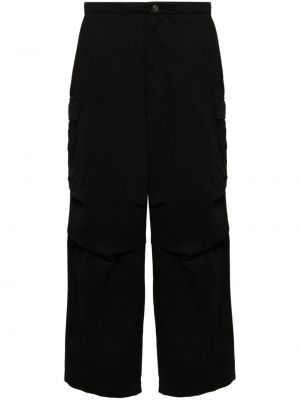 Pantalon cargo avec poches Société Anonyme noir