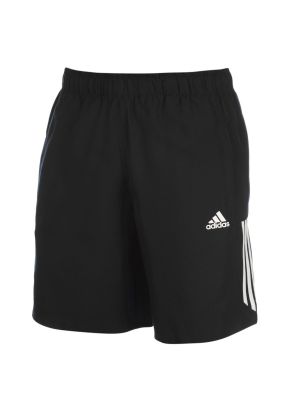 Csíkos rövidnadrág Adidas fekete