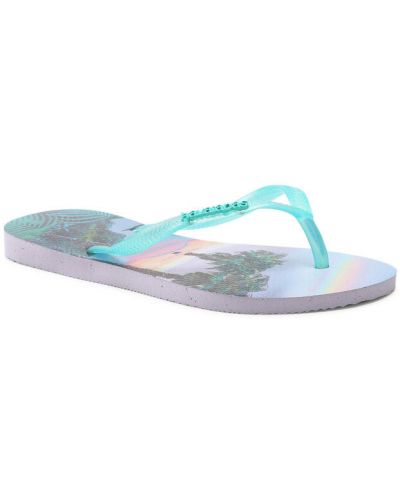 Sandale slim fit Havaianas albastru