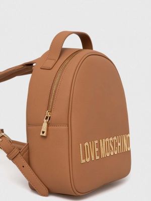 Рюкзак Love Moschino коричневый