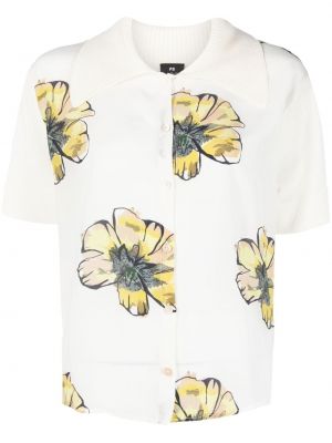 Top con stampa Ps Paul Smith bianco