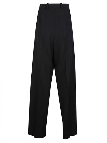 Pantaloni di lana Balenciaga nero