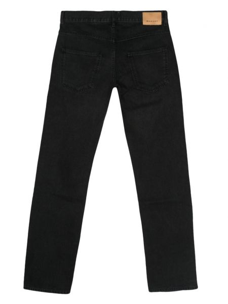 Pantaloni con stampa Isabel Marant nero