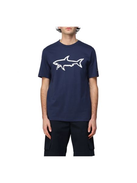 Koszulka Paul & Shark niebieska