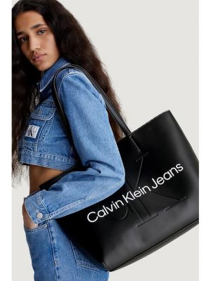 Tasche mit taschen Calvin Klein Jeans schwarz